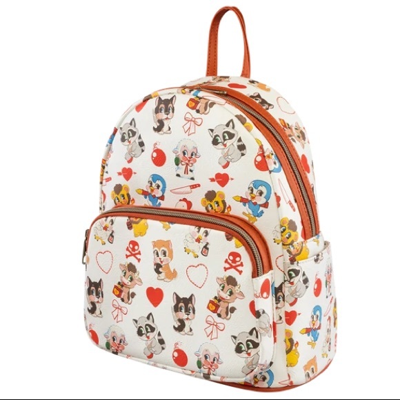 🔥Host Pick🔥 Cute New Funko Paka Paka Villainous Valentine Animals Mini Backpack - Picture 3 of 5